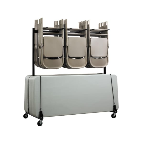 Adiroffice Chair and Table Combo Cart ADI690-01 - main
